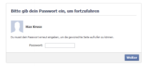 Schritt 1 - Löschen eines Facebook Accounts